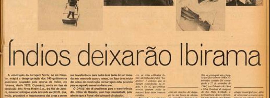 Fac-símile do jornal O Estado, em 20 de março de 1975 / Reprodução